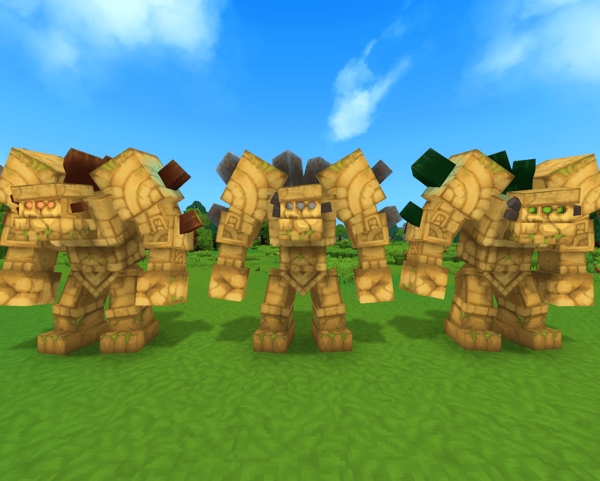 Sand Ore Golems