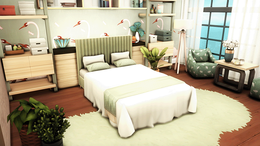 Misy Apartment Bedroom 1 - The Sims 4 Rooms / Lots - CurseForge