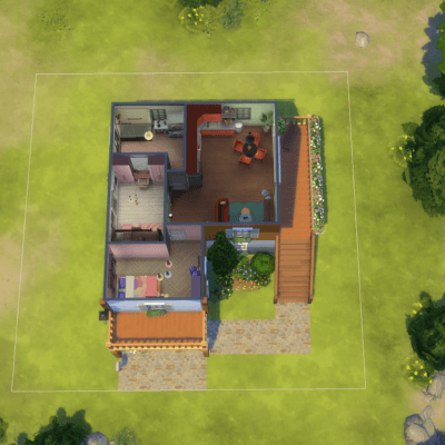 house with apartments