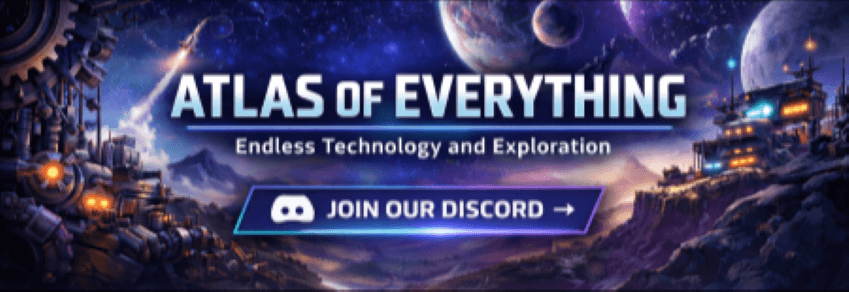 Discord server of Atlas of Everything