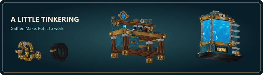 A little tinkering — workshop and water purifier