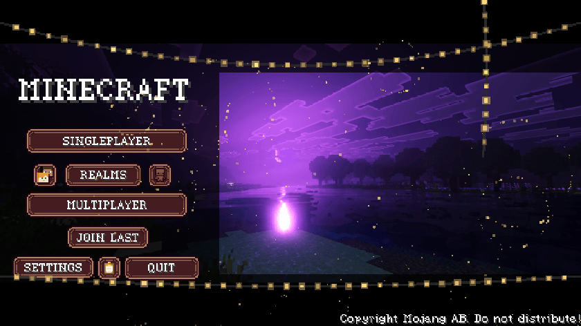 Menu UI Preview