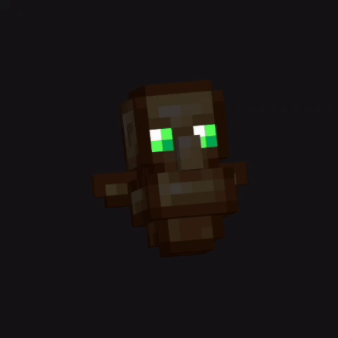 Glowing emerald!