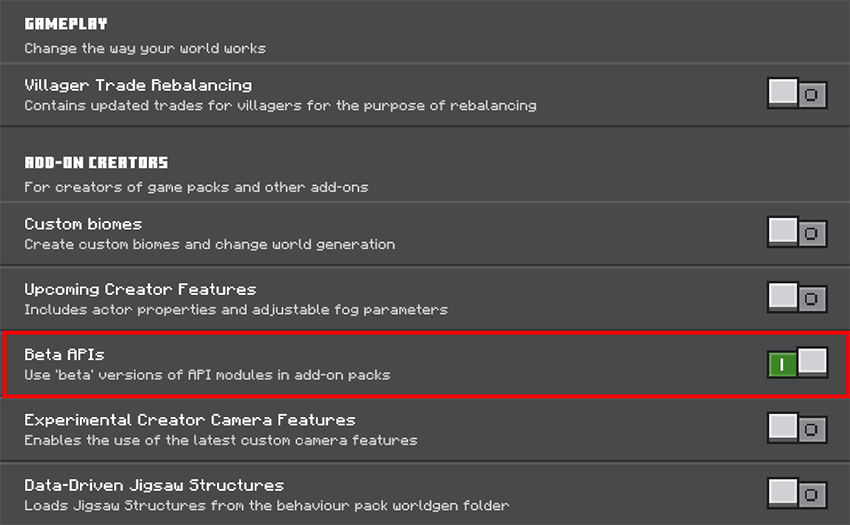 Vein mine minecraft bedrock scripts curseforge