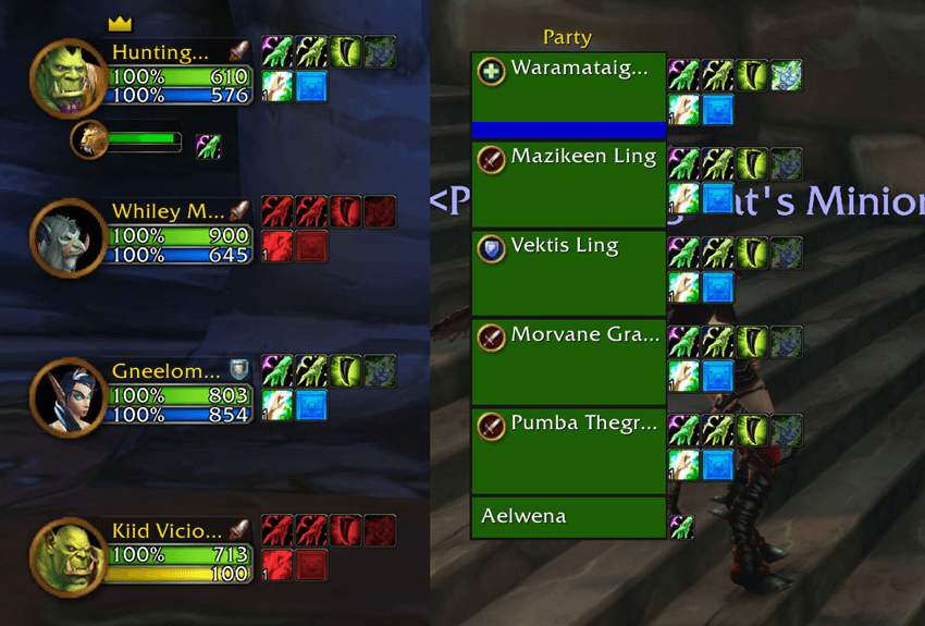 Buttons On Frames