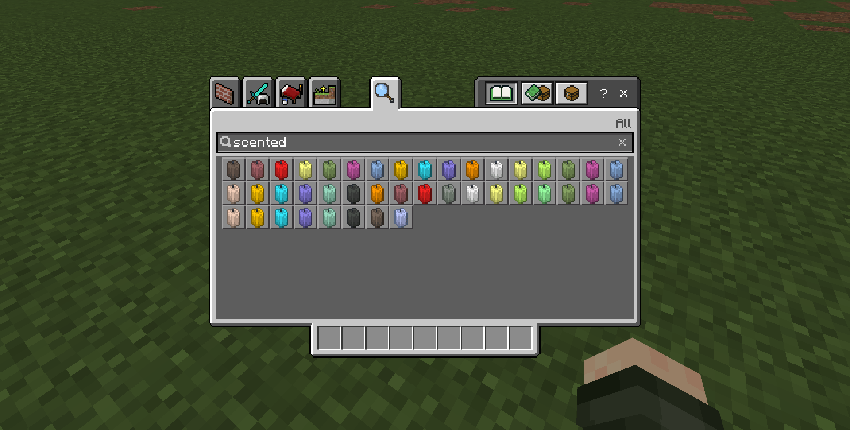 All the Scented Candles in the inventory