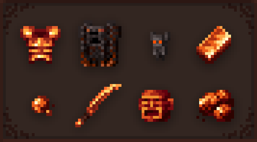 All retextured items