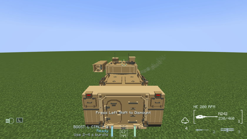Chase camera and vehicle HUD