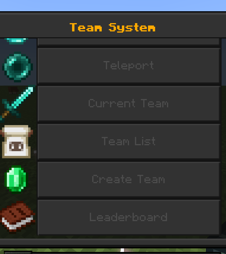 Team System is a multiplayer addon for Minecraft Bedrock Edition