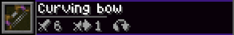 Curving Bow Stats