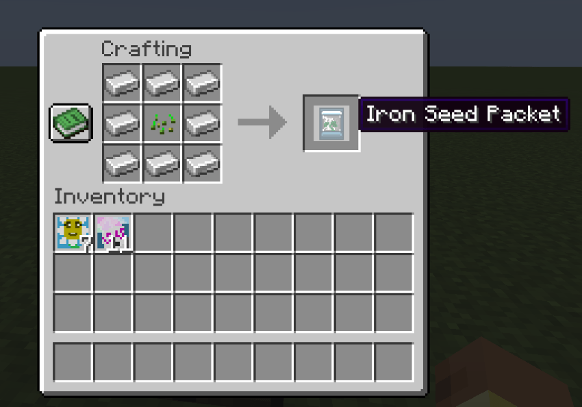 Crafting Seed packet