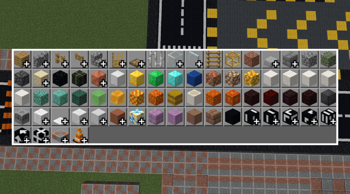 Build A Road [Bedrock] Minecraft Mod