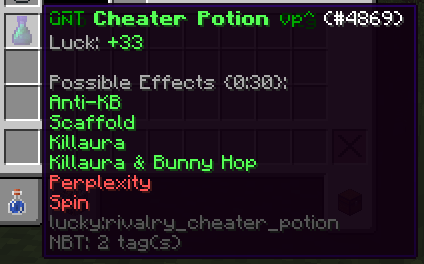 Cheater Potion