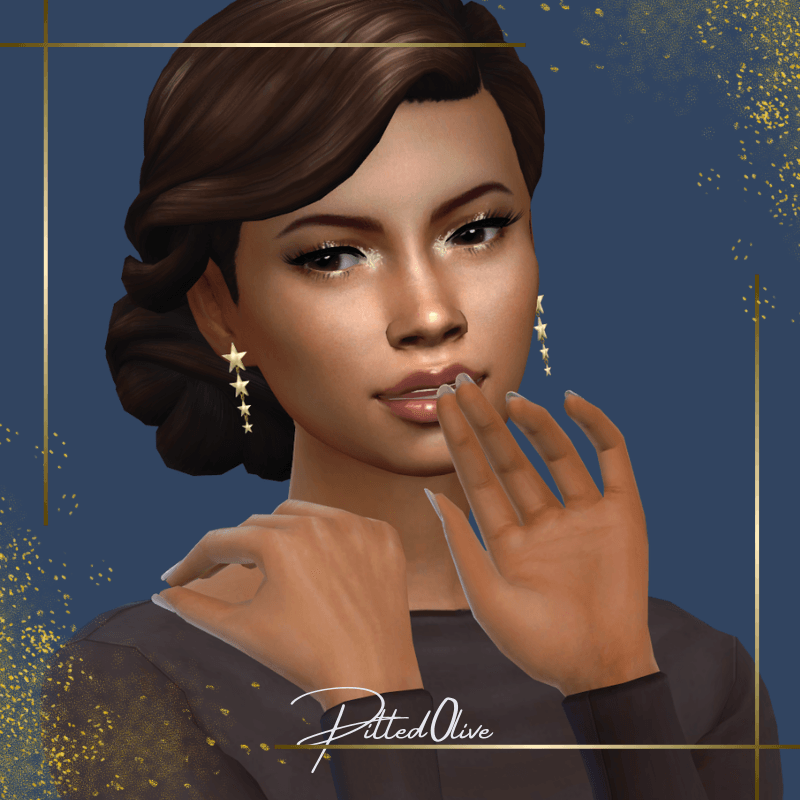 Starfall earrings the sims 4 create a sim curseforge
