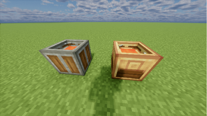 Andesite and Brass Scrap Bucket