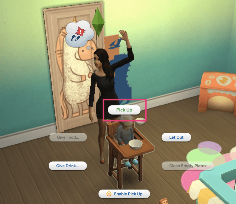 Toddler High Chair Lock - The Sims 4 Mods - CurseForge