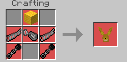 Five Nights at Freddy's Springlock Suits — Minecraft Bedrock addon, screenshot 9