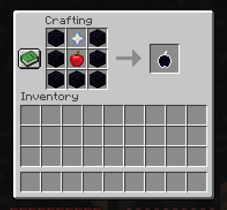 how to craft a void apple