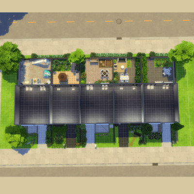 terraced