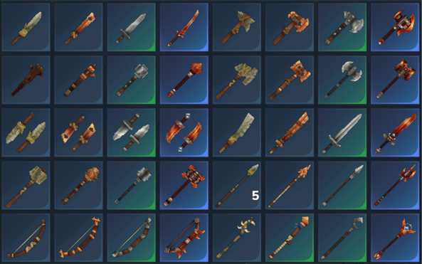 All Weapons