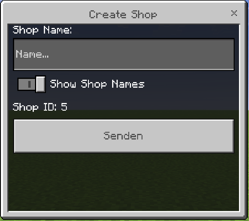 Shop Maker — Minecraft Bedrock addon, screenshot 6