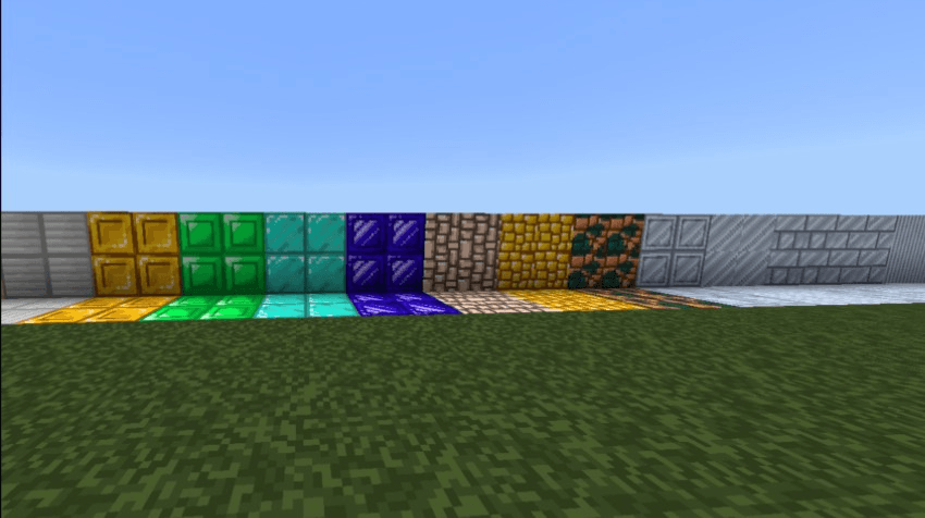 Ores with the texture pack on