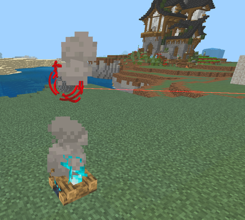 Combat mode visual effect