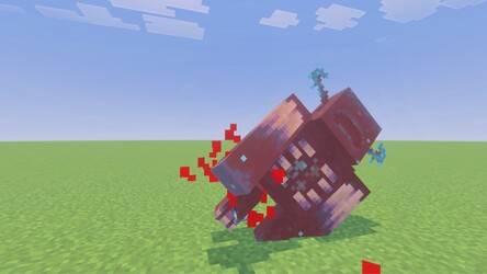 BIANSW: Bloody Infernal Annihilator Sword — Minecraft Bedrock addon, screenshot 1