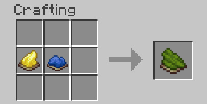 Green Dye Crafting Recipe