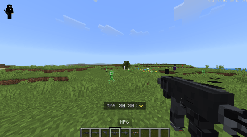 PVP Guns — Minecraft Bedrock addon, screenshot 4