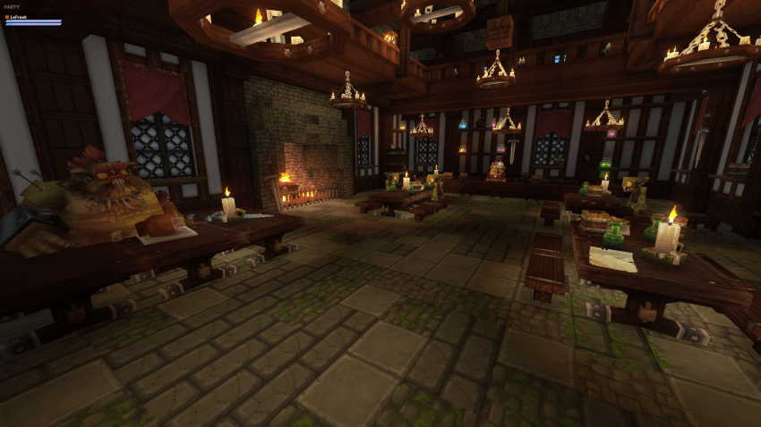 Interior de la Taberna