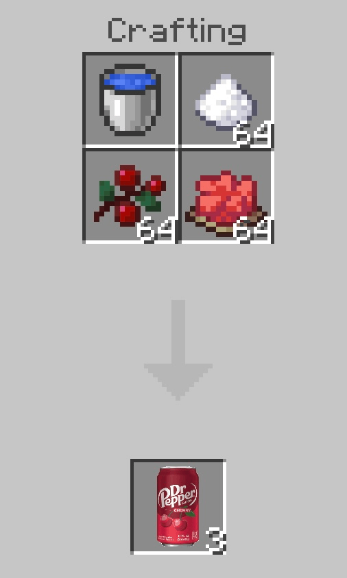 Cherry crafting recipe