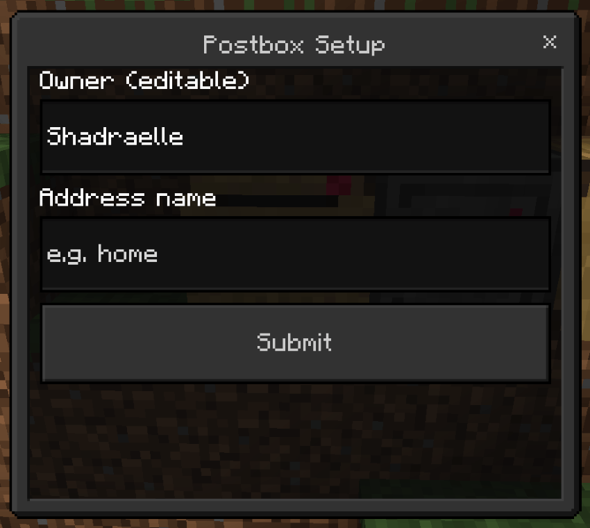 Box menu
