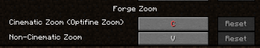 Keybind Settings