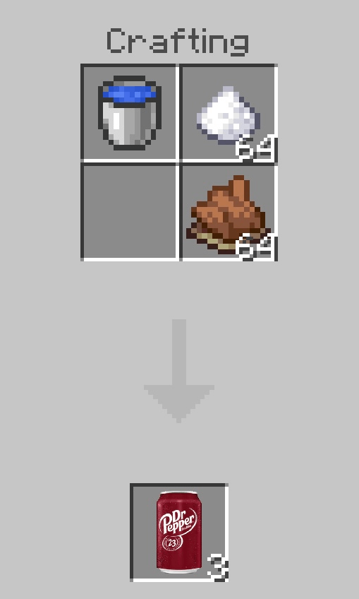 Regular crafting recipe