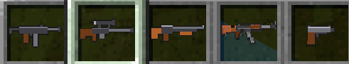 Spraying guns — Minecraft Bedrock addon, screenshot 2