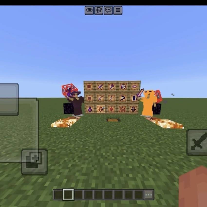 Itzzkyo x Xlight Halloween 16x Pack — Minecraft Bedrock texture pack, screenshot 1