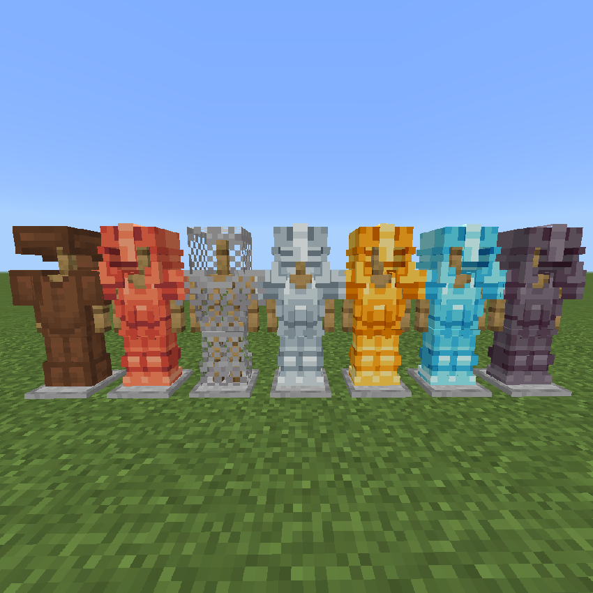 Glowing 3D Armor By JustPals - Minecraft Bedrock Texture Packs - CurseForge