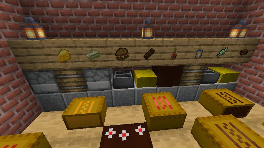Assorted Cuisine display