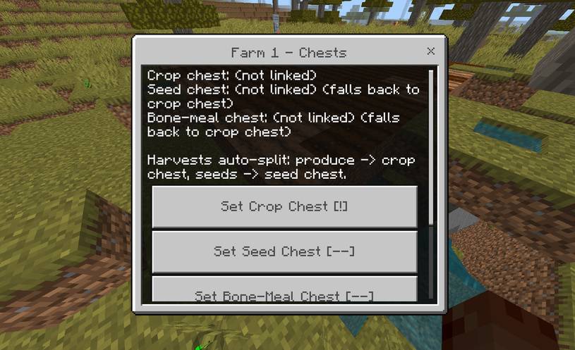 Farm Worker Robot — the robot that farms for you — Minecraft Bedrock addon, screenshot 17