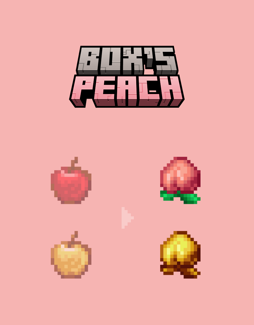 Box’s Peach Minecraft Texture Pack