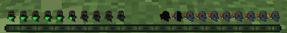 Spectral Ghost Hud — Minecraft Bedrock texture pack, screenshot 3