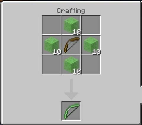 Bow crafting recipe 