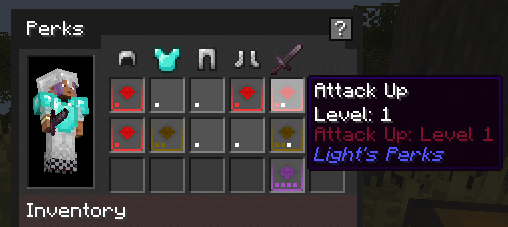 Perk Menu Example