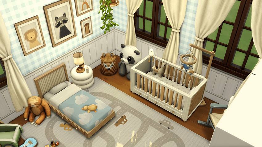Cute Boho Nursery - The Sims 4 Rooms / Lots - CurseForge