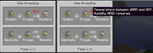 Breeding requirements