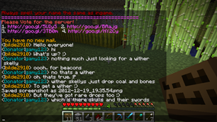 In-game chat