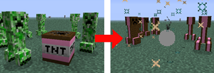 Transform normal creepers!