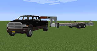 Galvanized gooseneck trailer