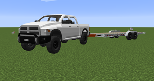 Galvanized tilt trailer